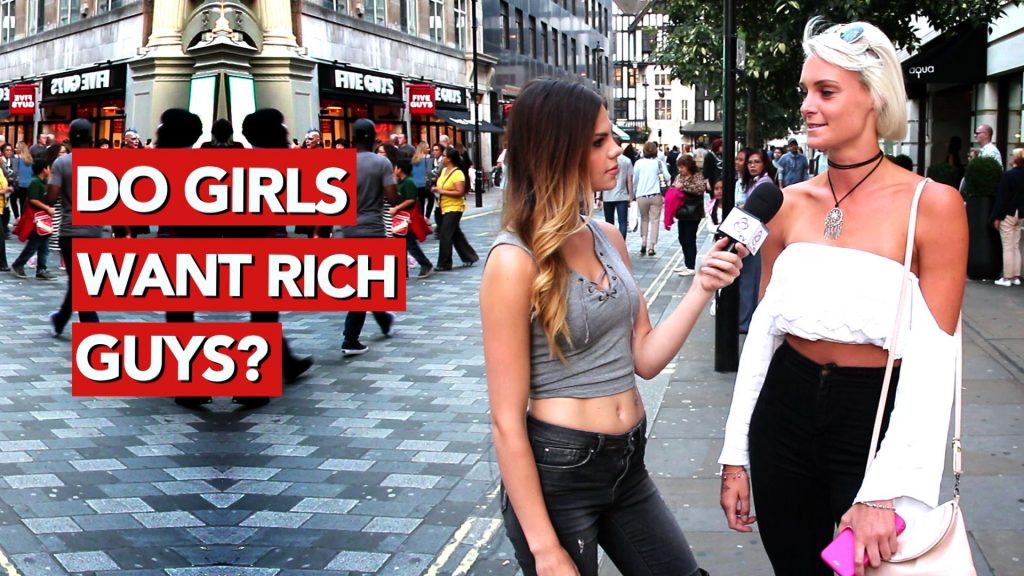 Do girls want rich guys