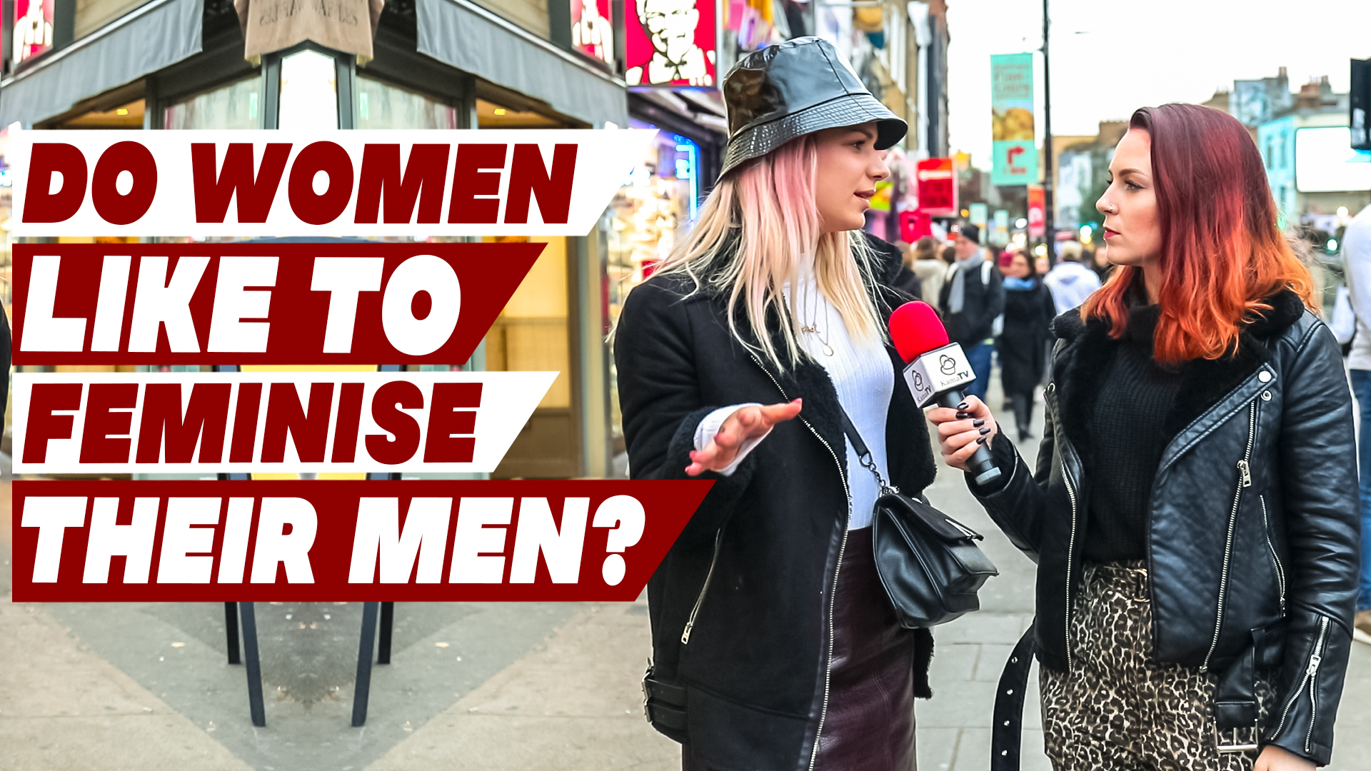Do women like to feminise their men?